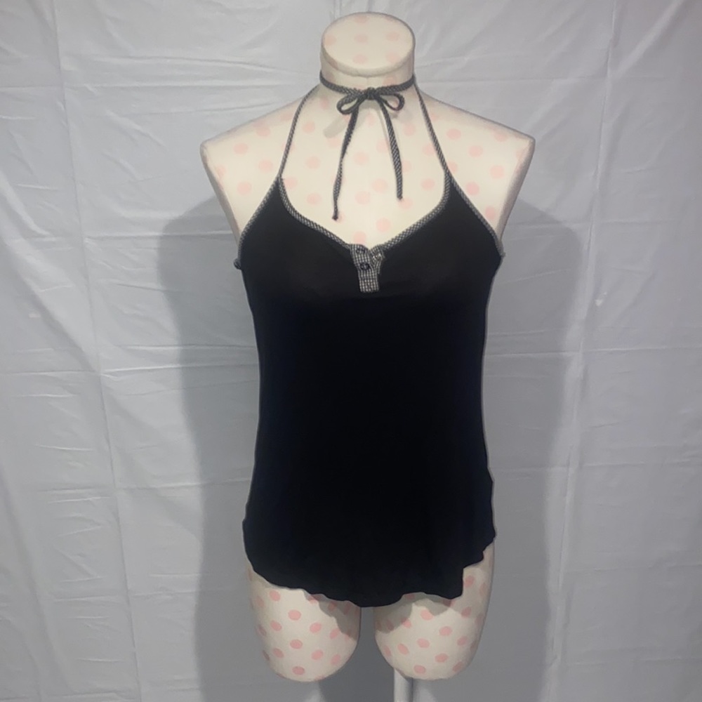 GAP custom halter neck tie-bow top!